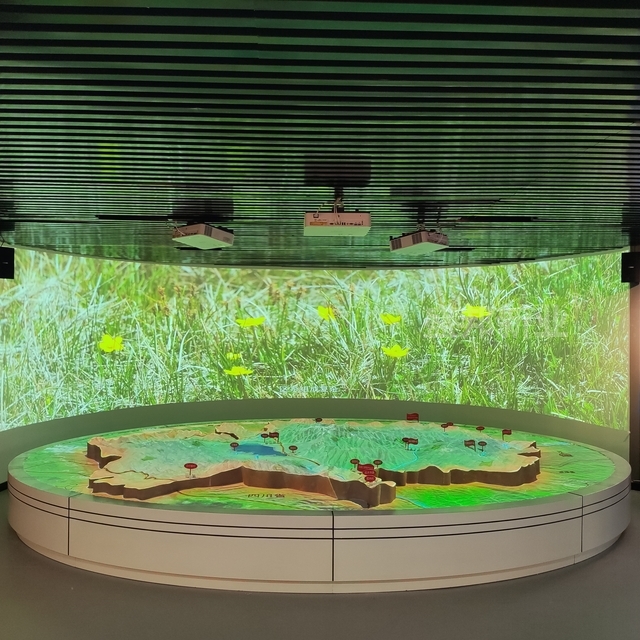 甘肃尕海则岔自然保护区-盛邦智造-用数字沙盘精彩呈现景区风采