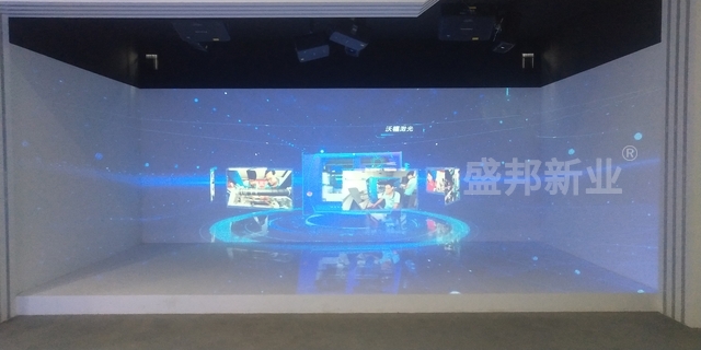华北（沧州）智能制造产业园展厅-盛邦承建-迎来观众参观体验